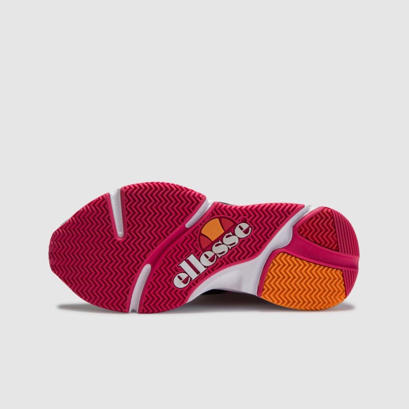 Aurano Mid Suede Black/Pink/White