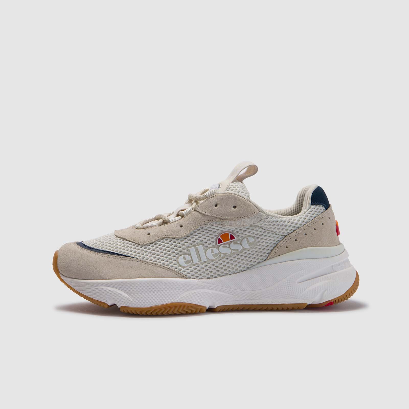 Zapatillas Massello blanco roto/azul oscuro