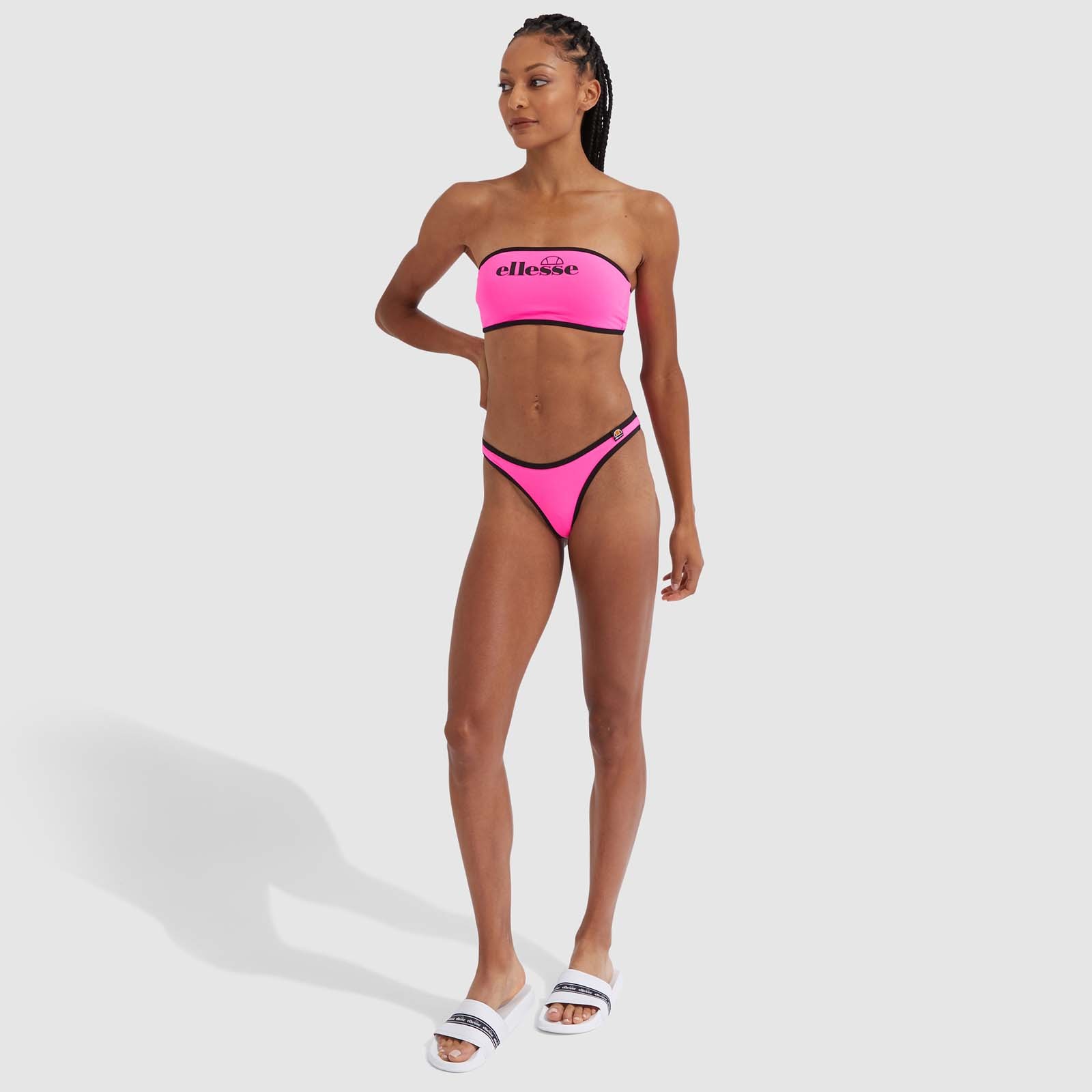 Blu Bandeau Bikini Top