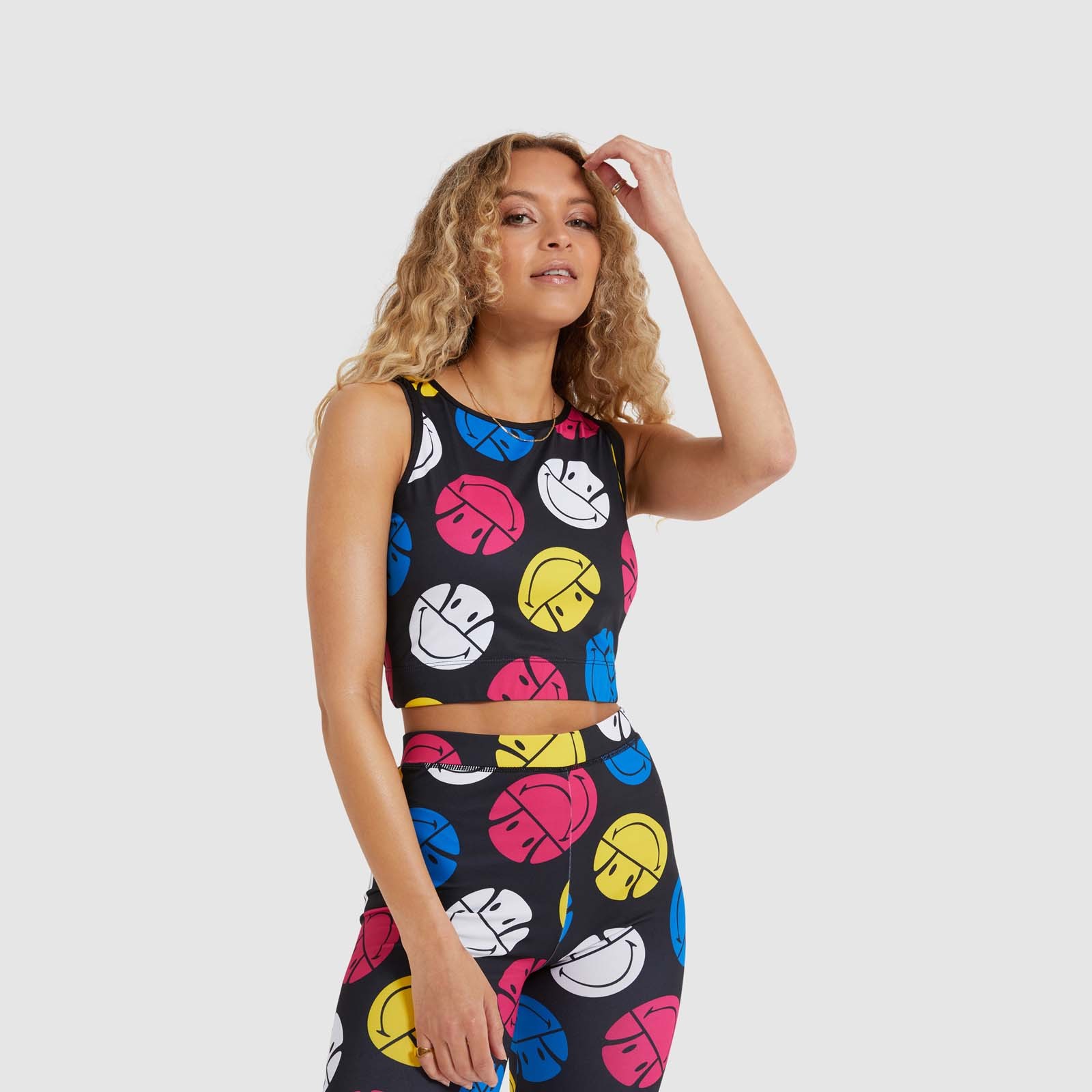 Smiley x ellesse. Camiseta de tirantes Suntra