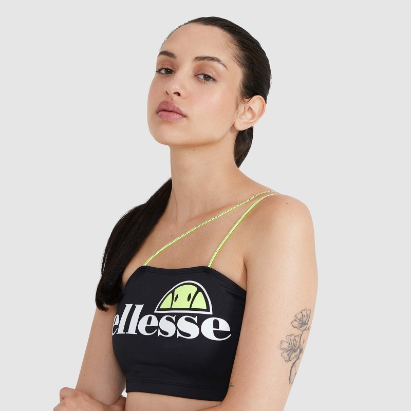 Smiley x ellesse. Top crop Gozzi