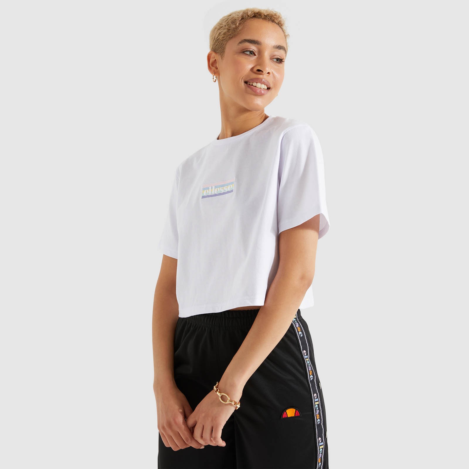 Camiseta crop Hildan