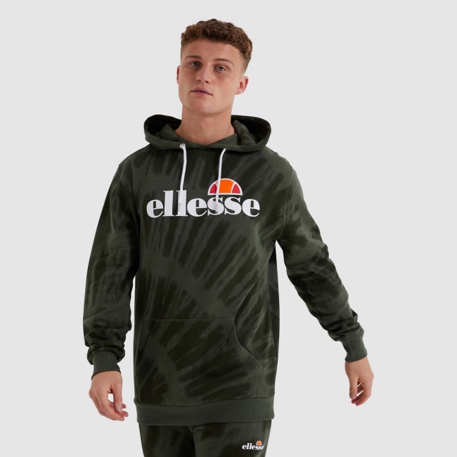 Ellesse de los hombres Sudadera con logo en el pecho izquierdo de Diveria,  Gris