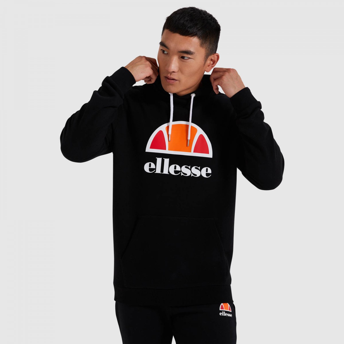 ellesse - Sudadera gris Dahryl Hombre