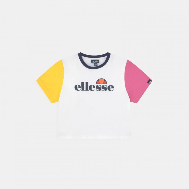 T/shirt crop Flar - White