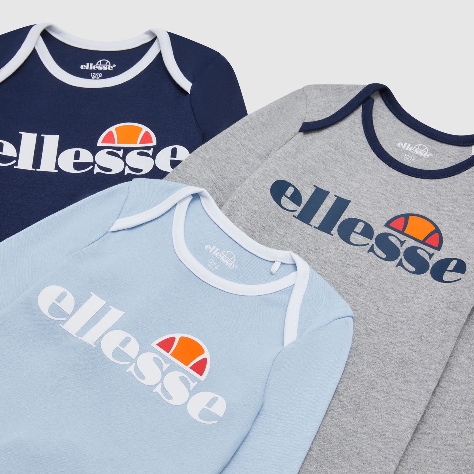 Pack 3 bodies de bebé Conie