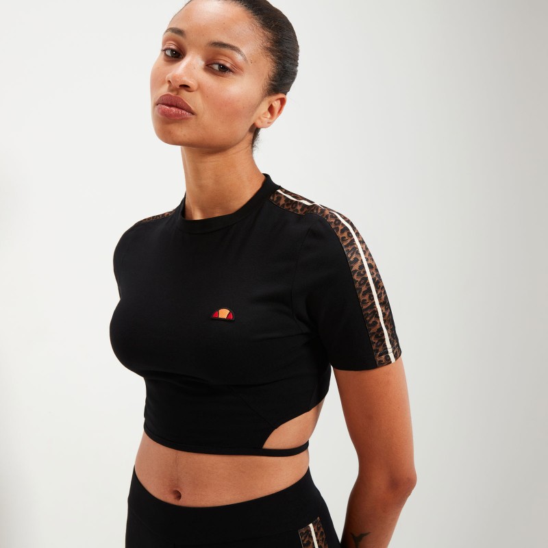 T/shirt crop Battaglia