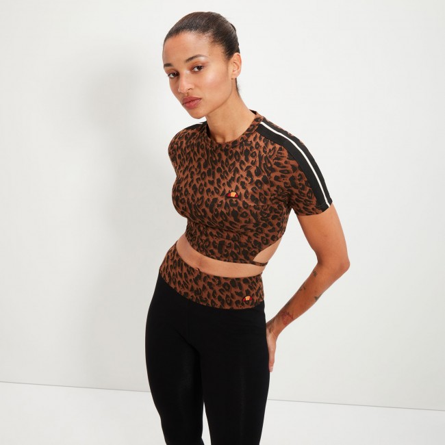 T/shirt crop Battaglia -...