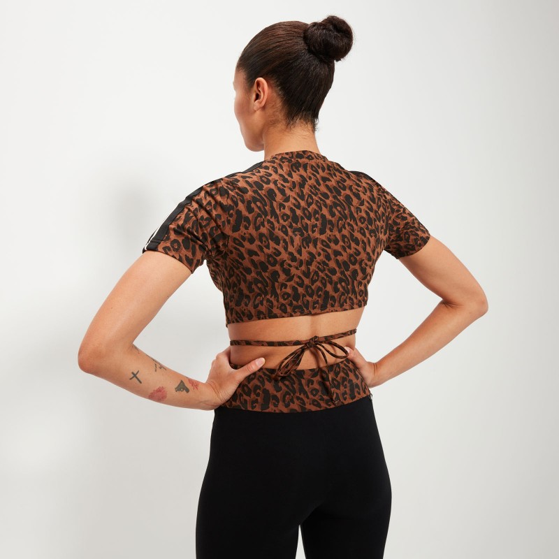 T/shirt crop Battaglia