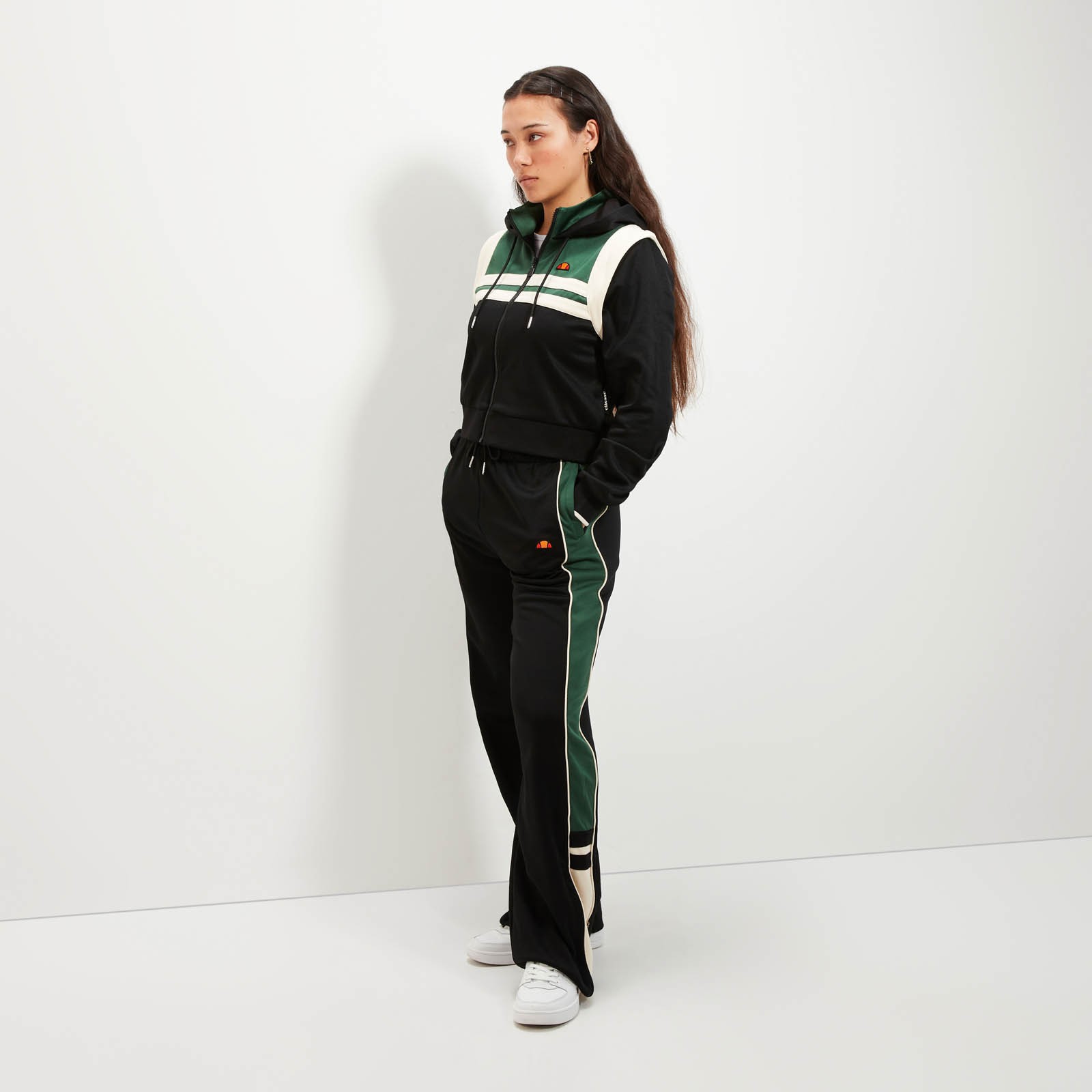 Chaqueta deportiva crop Perna