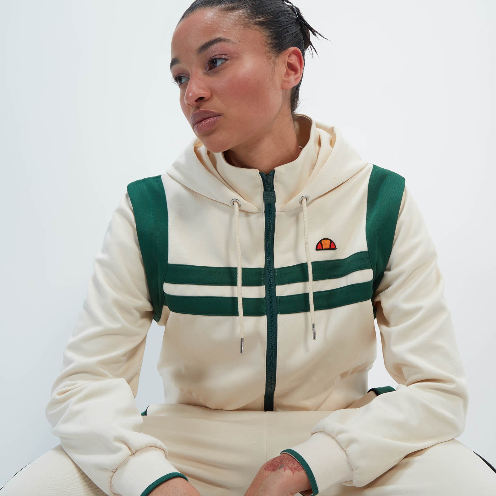 Chaqueta deportiva crop Perna