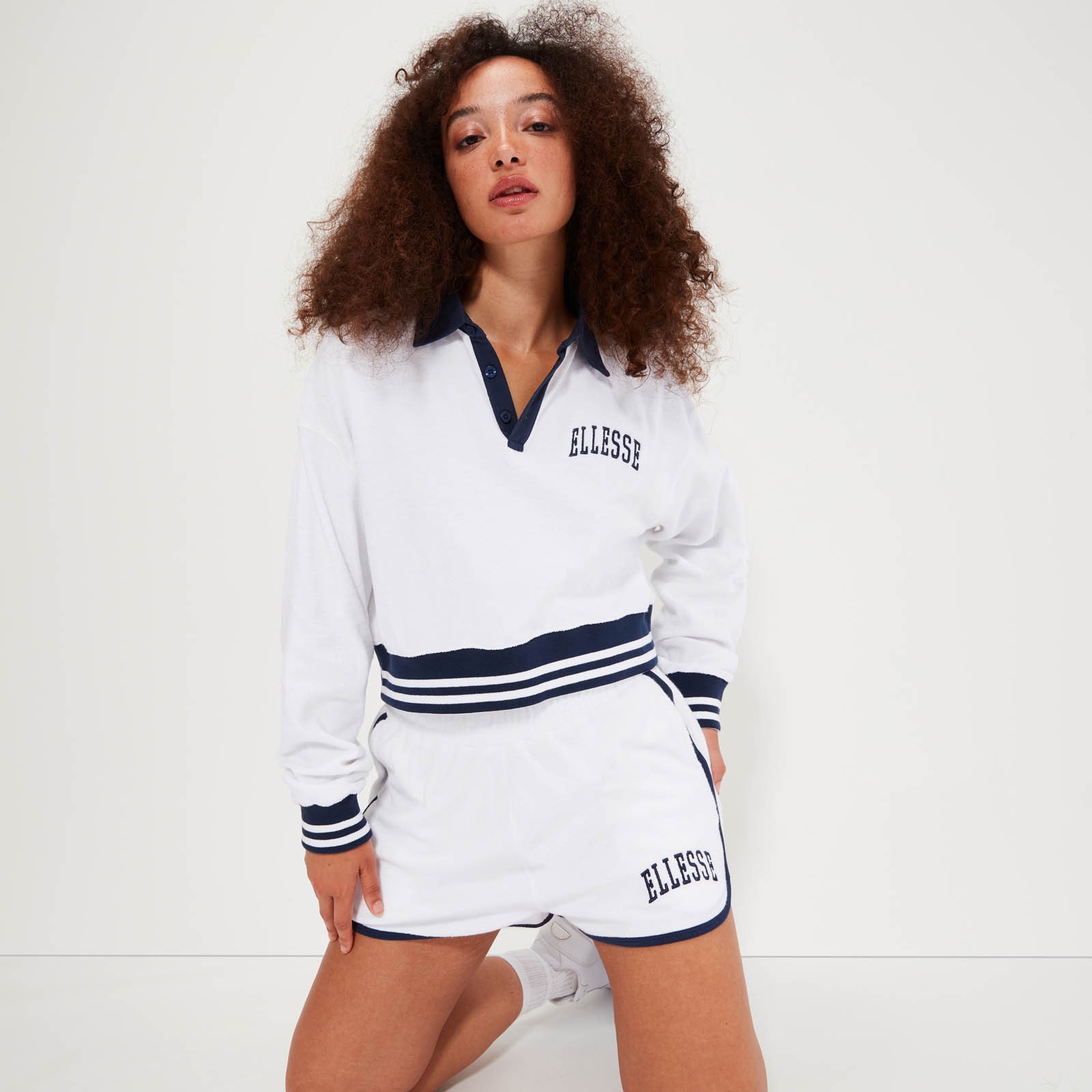 Sudadera crop Crocetta