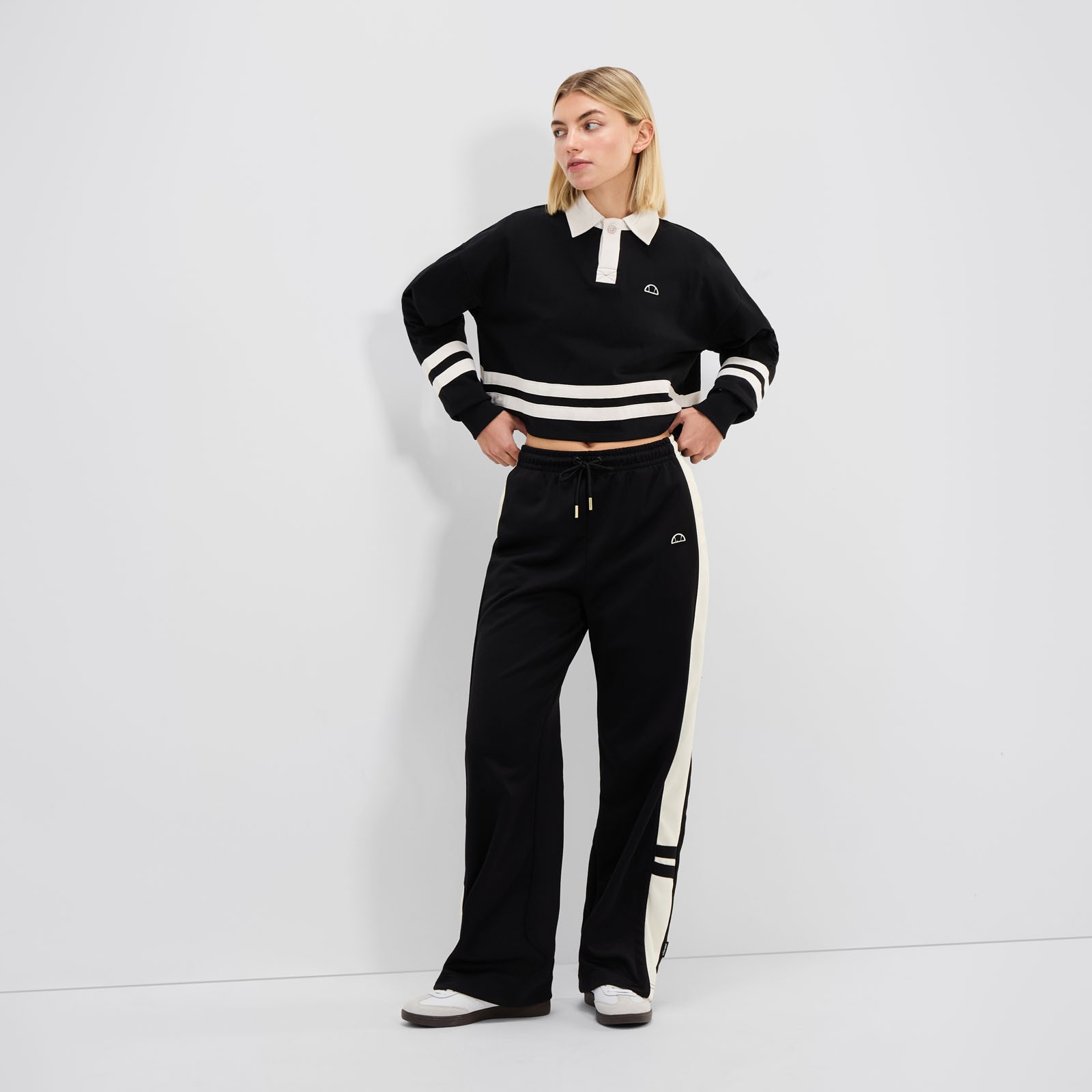 Polo crop Sombra