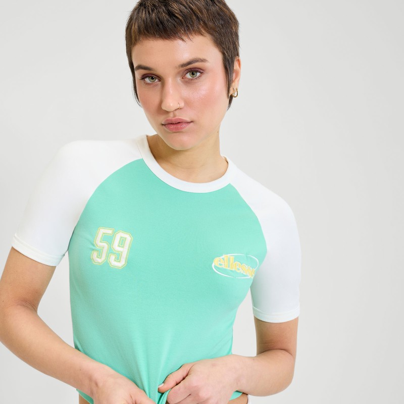 T/shirt crop Vamaveche