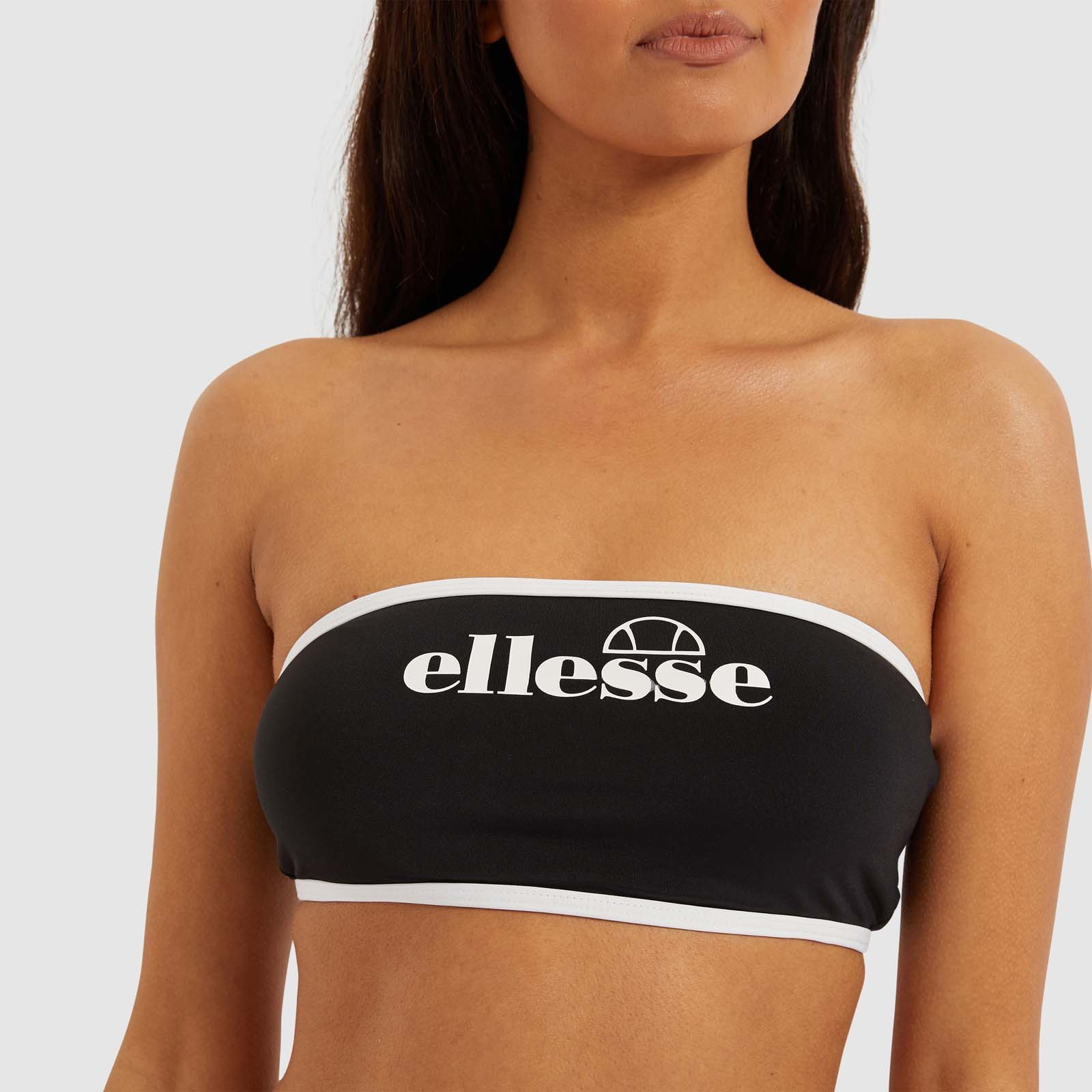 Blu Bandeau Bikini Top