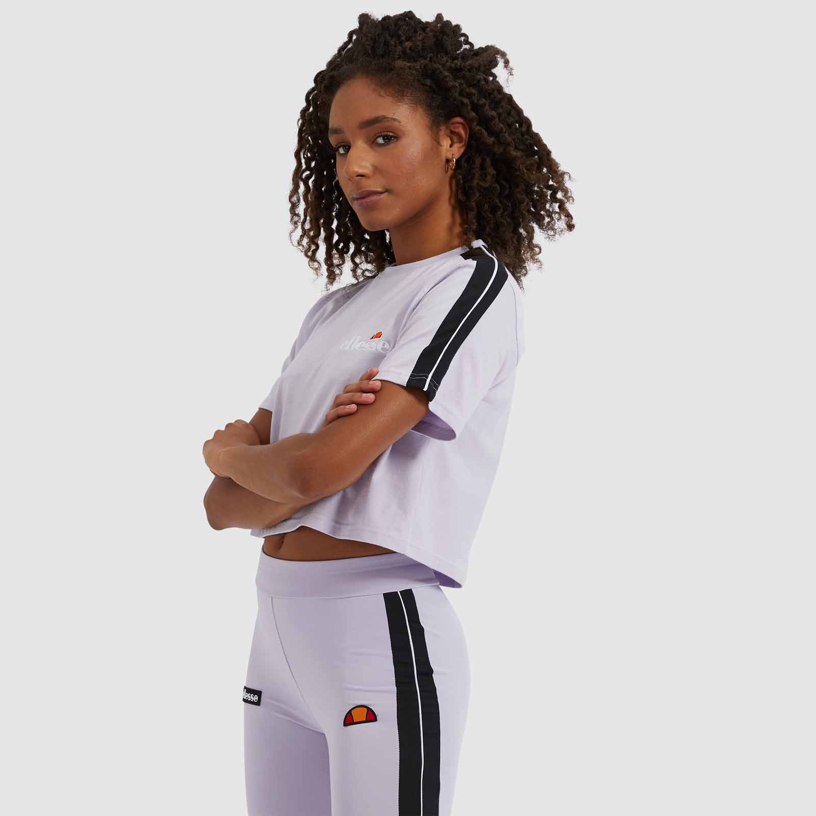 Camiseta crop Amarillo