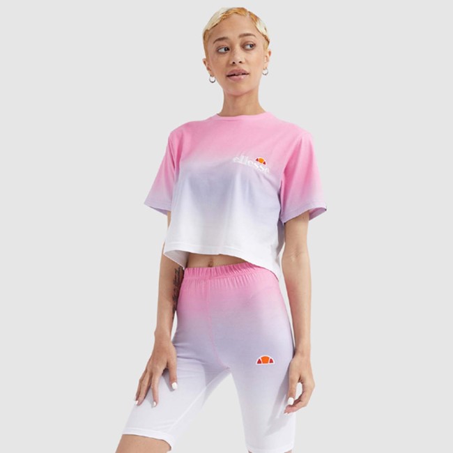 Camiseta crop estampado...