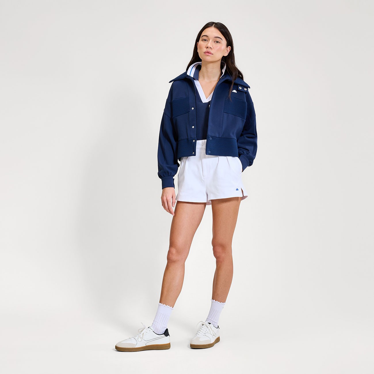 Polo cropped de mujer Fernie