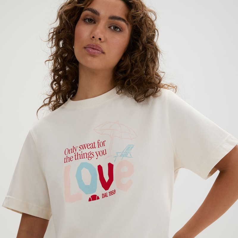 Camiseta de manga corta para mujer...