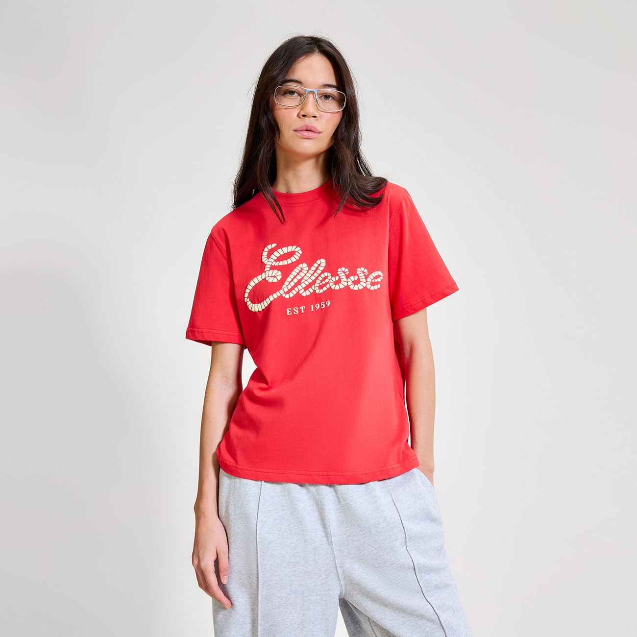Camiseta de manga corta para mujer...