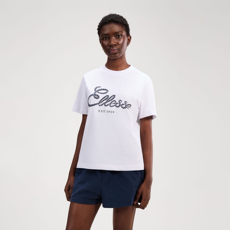 Camiseta de manga corta para mujer...