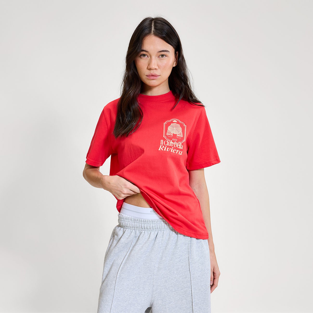Camiseta de manga corta para mujer...