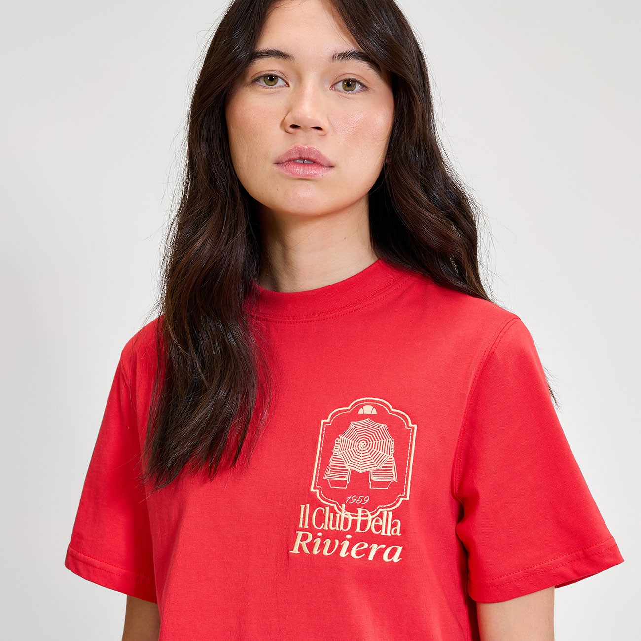 Camiseta de manga corta para mujer...