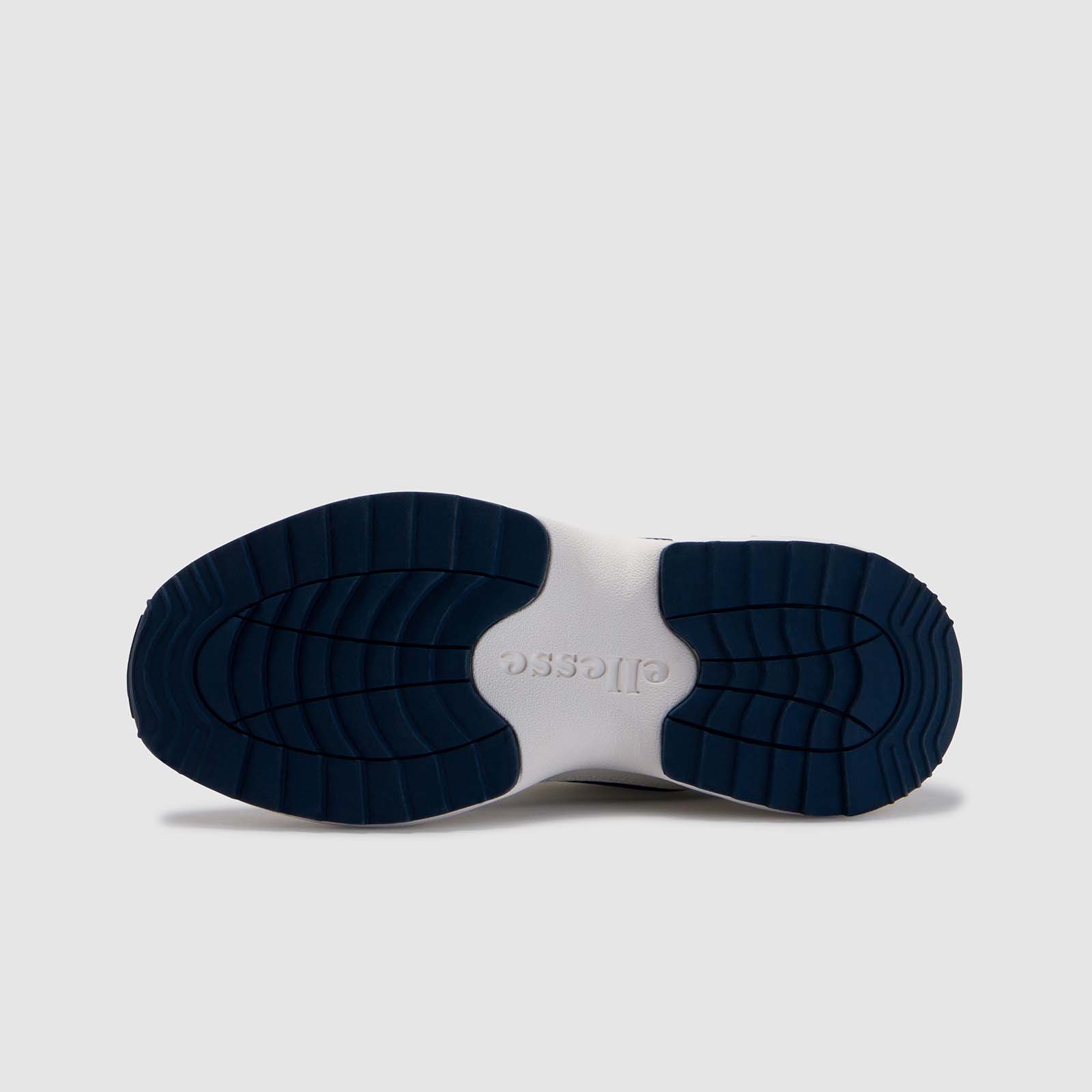 Sparta Leather White/Dark Blue